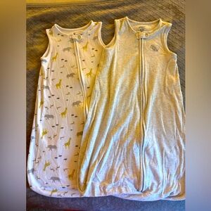 Carter's Kids Pajamas - White and Gray